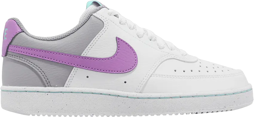  Nike Wmns Court Vision Low Next Nature &#039;White Rush Fuchsia&#039;