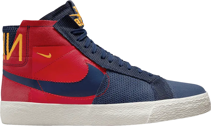  Nike SB Zoom Blazer Mid Premium Deconstructed Barcelona