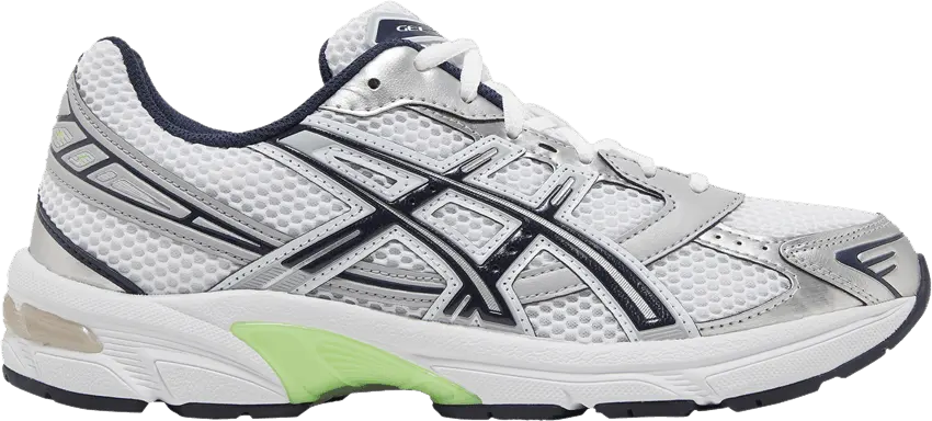  Asics ASICS Gel-1130 White Mid Grey Lime Green