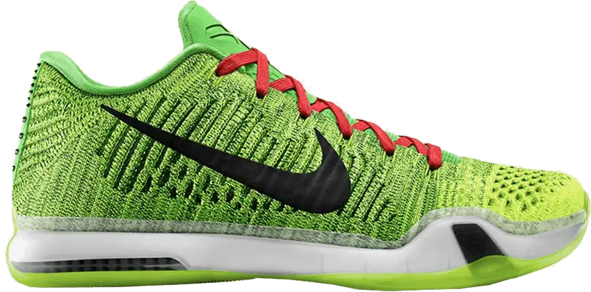  Nike Kobe 10 Elite &#039;Grinch&#039; iD