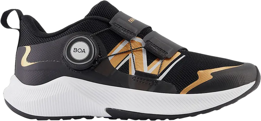 New Balance DynaSoft Reveal v4 BOA Little Kid &#039;Black Copper&#039;