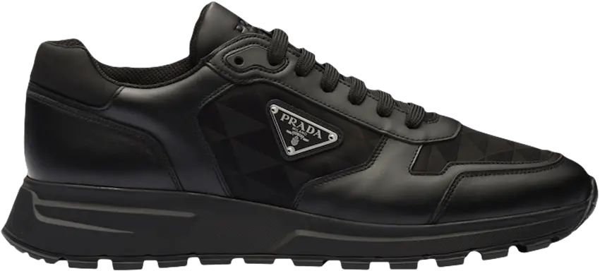  Prada Leather and Re-Nylon &#039;Black&#039;