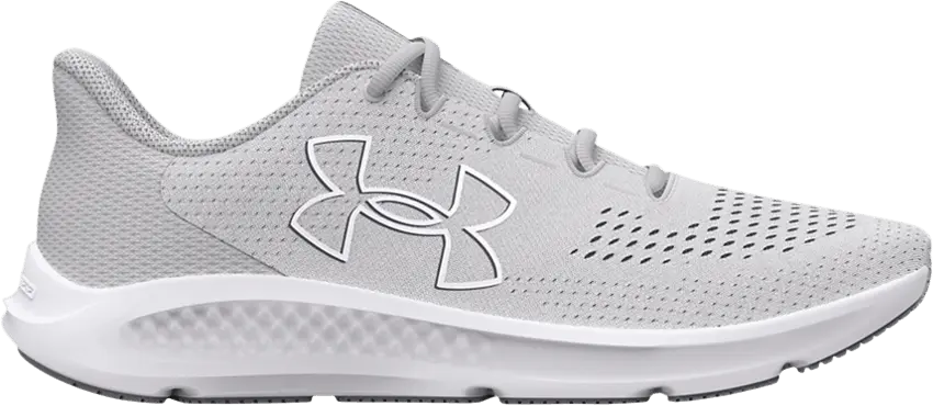 Under Armour Wmns Charged Pursuit 3 &#039;Big Logo - Halo Grey White&#039;