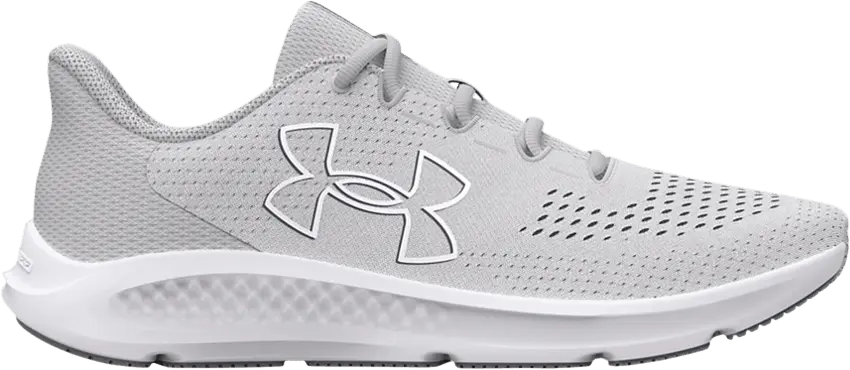  Under Armour Wmns Charged Pursuit 3 &#039;Big Logo - Halo Grey White&#039;