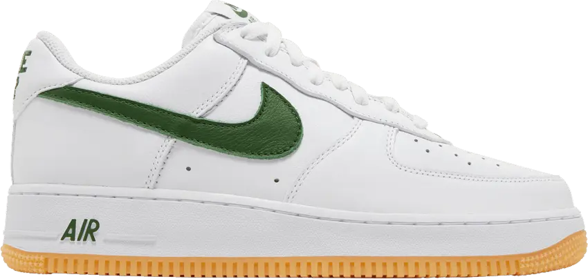  Nike Air Force 1 Low Retro QS Color of the Month White Forest Green