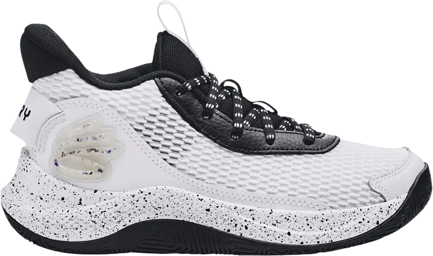  Under Armour Curry 3Z7 GS &#039;White Black&#039;