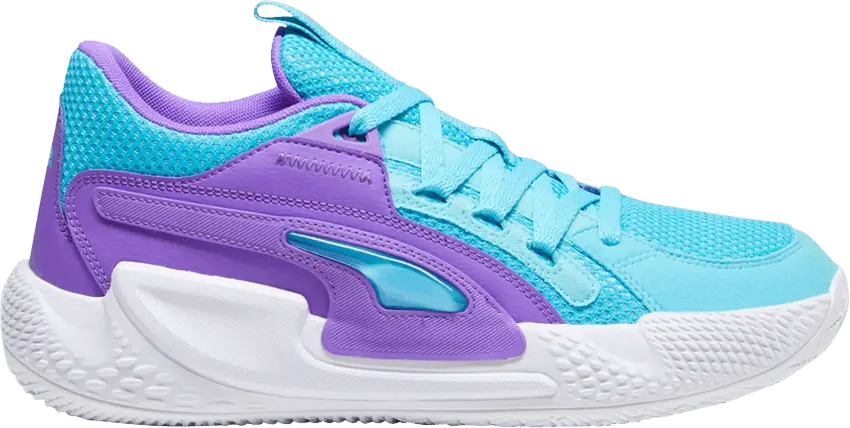  Puma Court Rider Chaos &#039;Bright Aqua Purple Glimmer&#039;