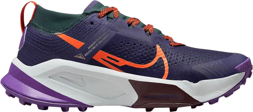 Nike Wmns ZoomX Zegama &#039;Purple Ink Safety Orange&#039;