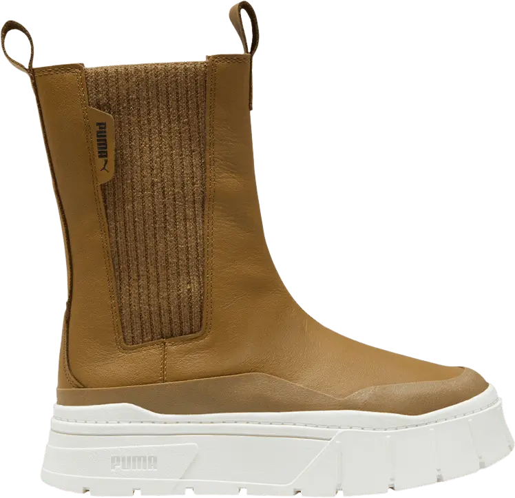  Puma Wmns Mayze Stack Chelsea Winter Boot &#039;Chocolate Chip&#039;