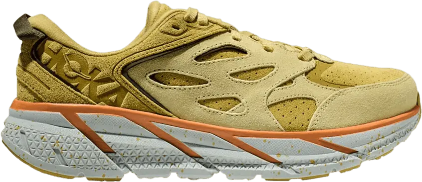  Hoka One One Clifton L Suede &#039;Golden Lichen&#039;