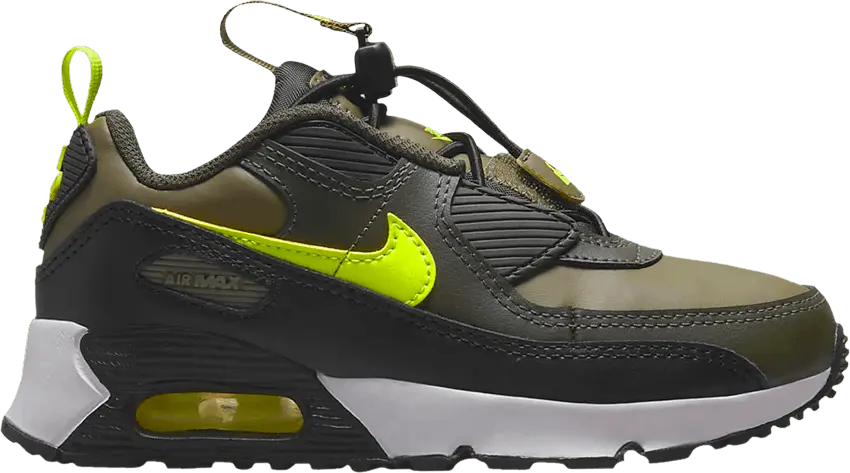  Nike Air Max 90 Toggle PS &#039;Medium Olive Volt&#039;