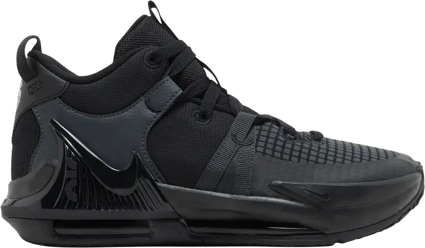  Nike LeBron Witness 7 GS &#039;Black Anthracite&#039;