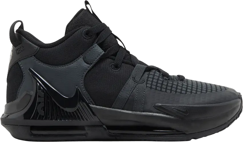 Nike LeBron Witness 7 GS &#039;Black Anthracite&#039;