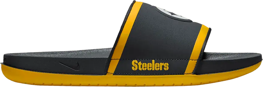  Nike NFL x Offcourt Slide &#039;Pittsburgh Steelers&#039;