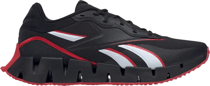  Reebok Zig Dynamica 4 &#039;Black Vector Red&#039;