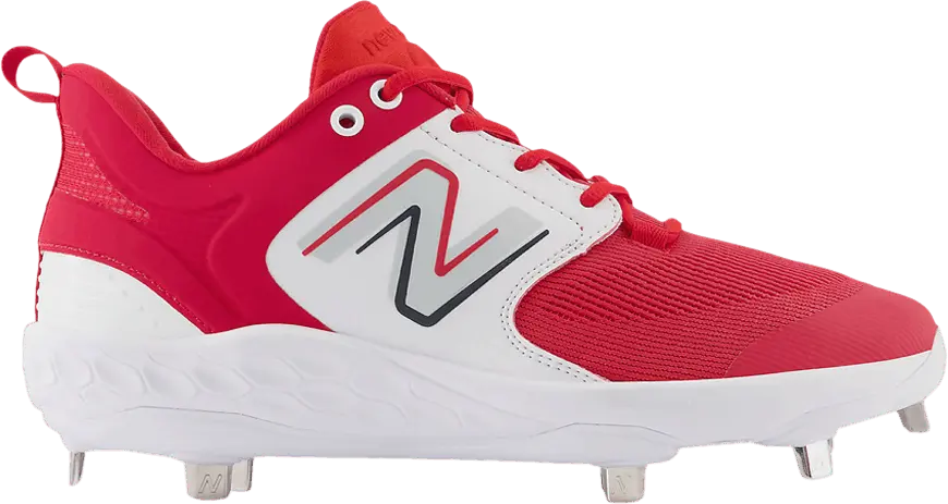  New Balance Fresh Foam X 3000v6 Metal 2E Wide &#039;Red&#039;