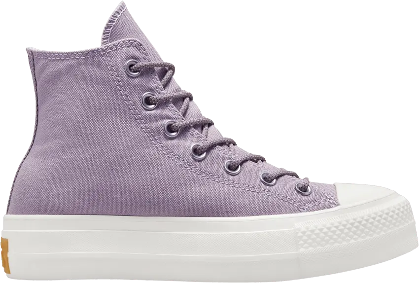  Converse Wmns Chuck Taylor All Star Lift Platform Canvas High &#039;Lucid Lilac&#039;