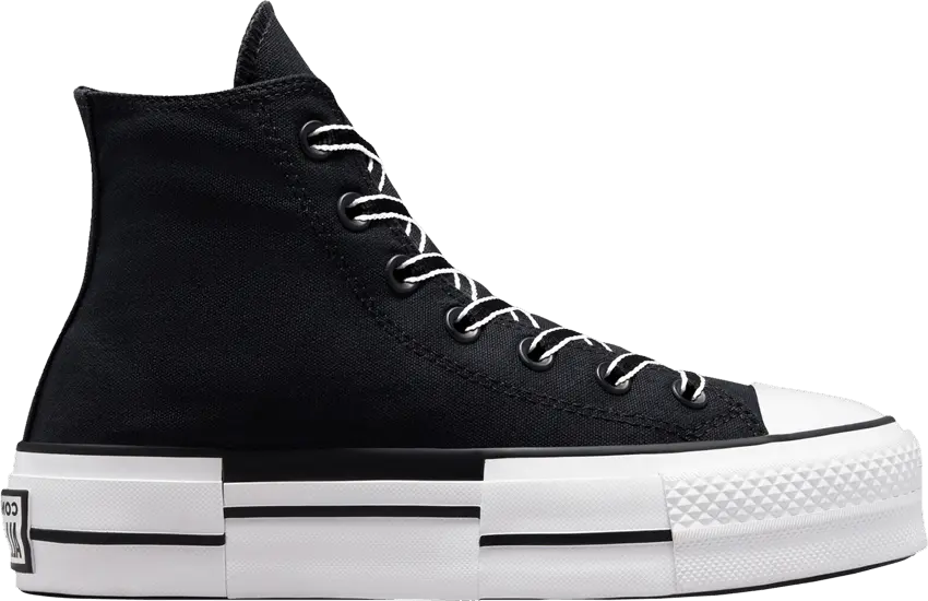  Converse Wmns Chuck Taylor All Star Lift Platform High &#039;Outline - Black White&#039;