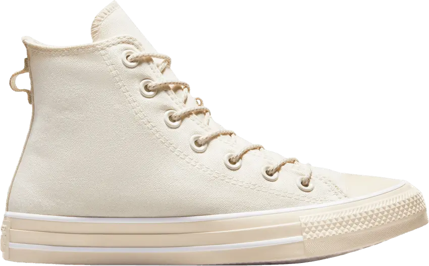  Converse Wmns Chuck Taylor All Star High &#039;Egret Natural Ivory&#039;