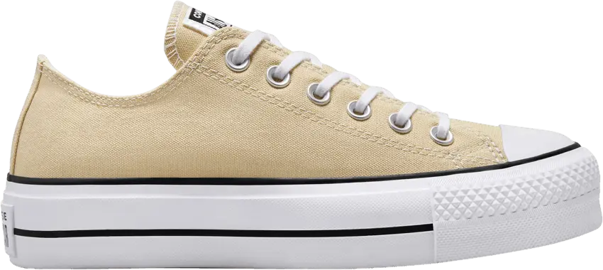  Converse Wmns Chuck Taylor All Star Lift Platform Canvas Low &#039;Oat Milk&#039;