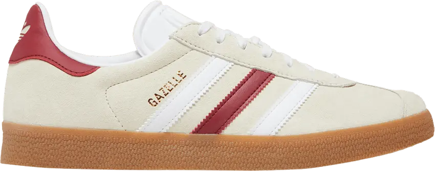  Adidas Gazelle &#039;Aluminium Burgundy&#039;