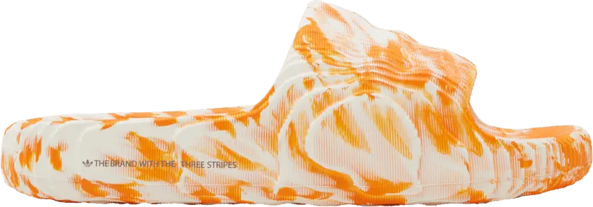  Adidas Adilette 22 Slides &#039;Bright Orange&#039;