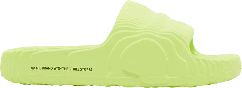 Adidas Adilette 22 Slides &#039;Solar Yellow&#039;