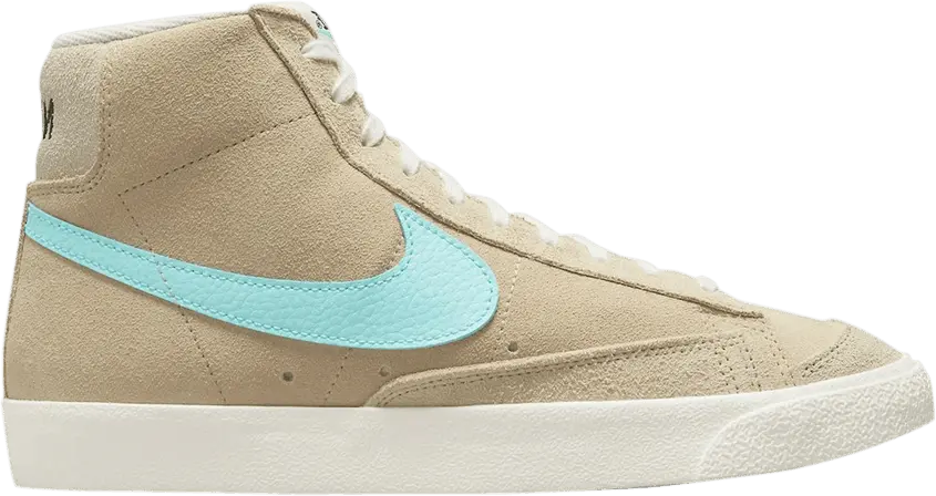  Nike Blazer Mid 77 Desert Ore Light Aqua