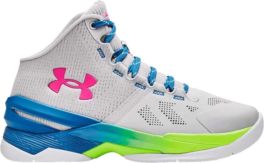  Under Armour Curry 2 Retro GS &#039;Splash Party&#039;