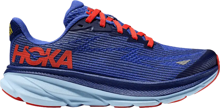  Hoka One One Clifton 9 Kids &#039;Bellwether Blue&#039;