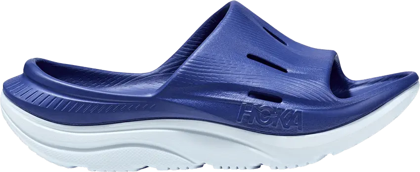  Hoka One One Ora Recovery Slide 3 Kids &#039;Bellwether Blue&#039;