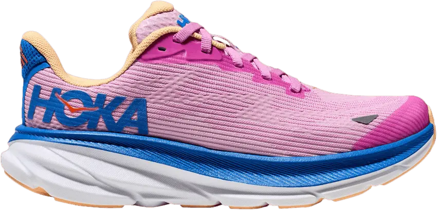  Hoka One One Clifton 9 Kids &#039;Cyclamen Sweet Lilac&#039;