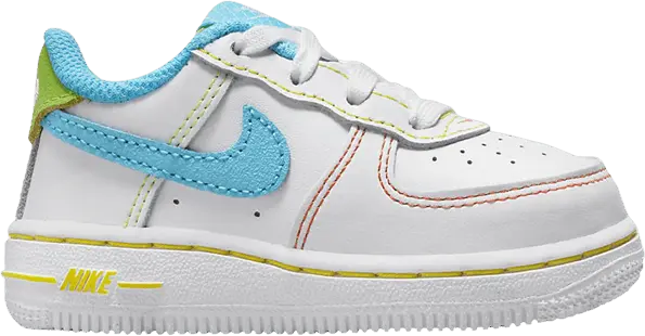  Nike Force 1 LV8 TD &#039;Rainbow Stitch&#039;