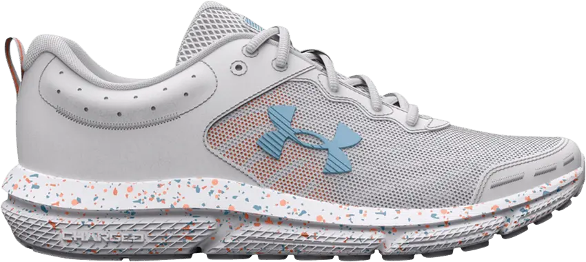  Under Armour Wmns Charged Assert 10 Wide &#039;Paint Splatter&#039;