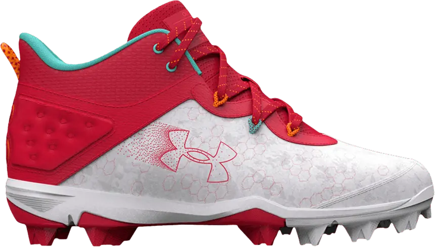 Under Armour Harper 8 Mid RM &#039;Red White&#039;