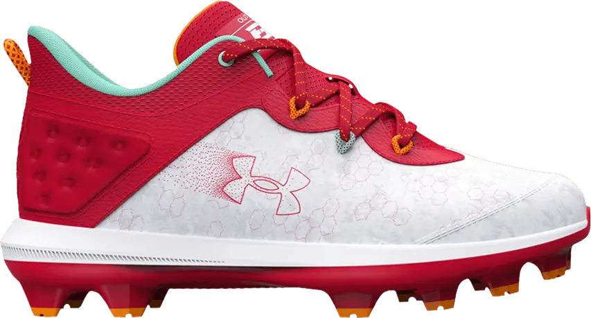  Under Armour Harper 8 TPU GS &#039;Red White&#039;