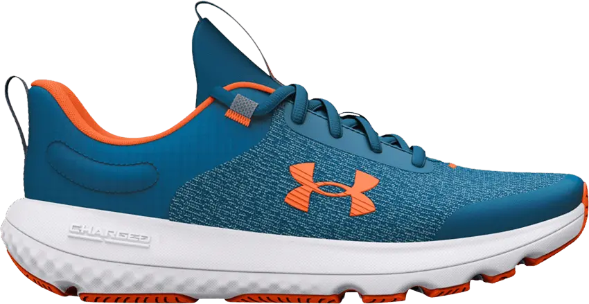 Under Armour Charged Revitalize GS &#039;Cosmic Blue Orange Blast&#039;