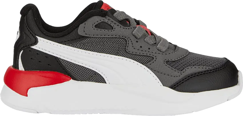  Puma X-Ray Speed Little Kid &#039;Cool Dark Grey Red&#039;