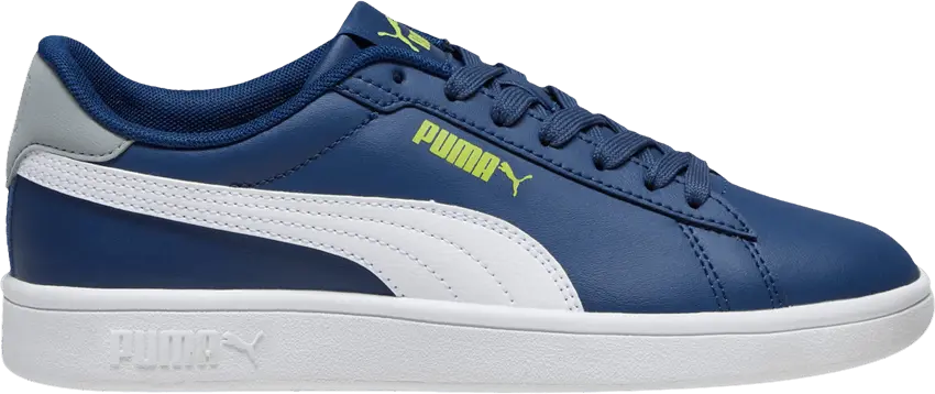  Puma Smash 3.0 Leather Big Kid &#039;Persian Blue&#039;