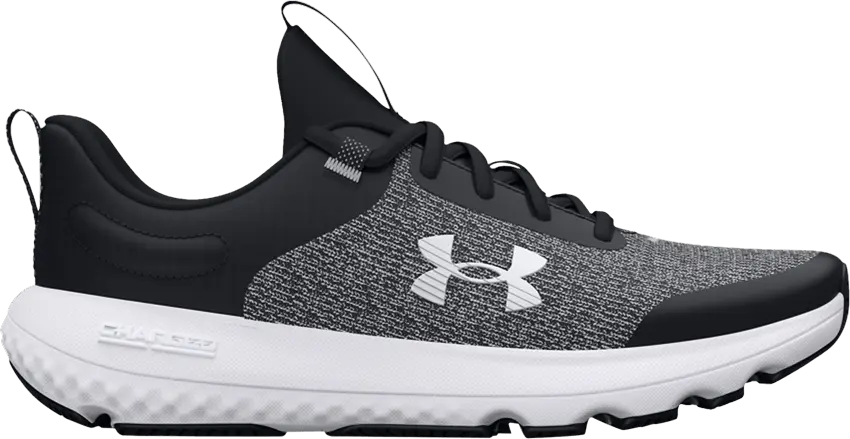 Under Armour Charged Revitalize GS &#039;Black White&#039;