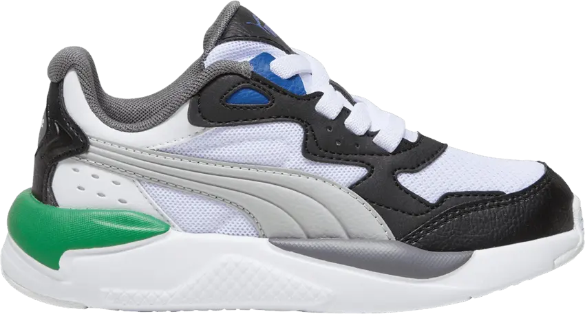  Puma X-Ray Speed Little Kid &#039;Black Grey Green&#039;