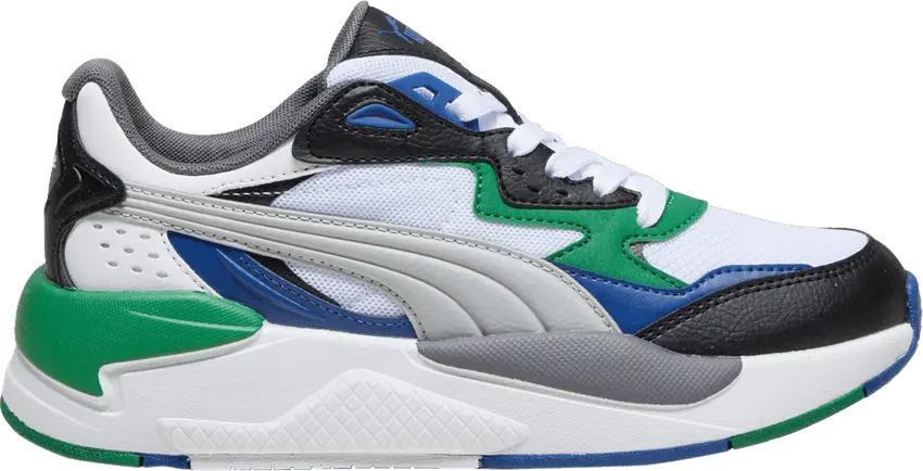  Puma X-Ray Speed Big Kid &#039;Black Grey Green&#039;