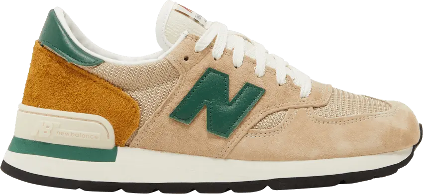  New Balance 990v1 MiUSA Tan Green