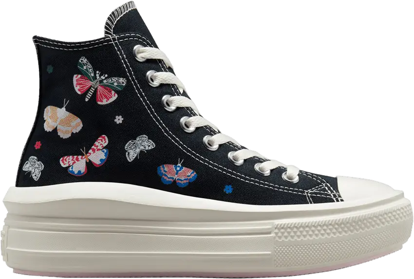  Converse Wmns Chuck Taylor All Star Move Platform High &#039;Butterfly Wings&#039;