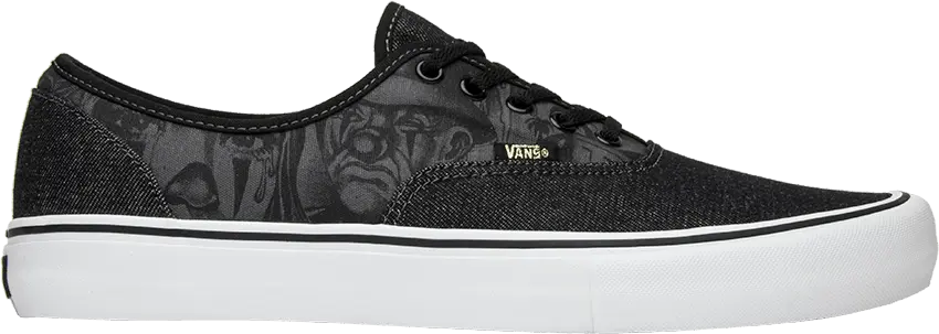  Vans Mr. Cartoon x Authentic S &#039;Black Gold&#039;