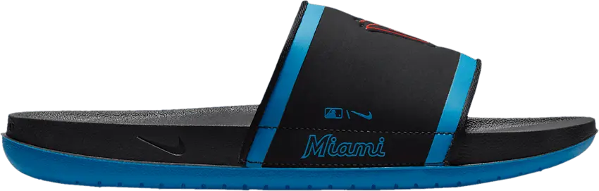  Nike MLB x Offcourt Slide &#039;Miami Marlins&#039;