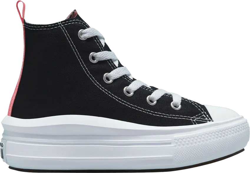  Converse Chuck Taylor All Star Move Platform High PS &#039;Black Pink Salt&#039;