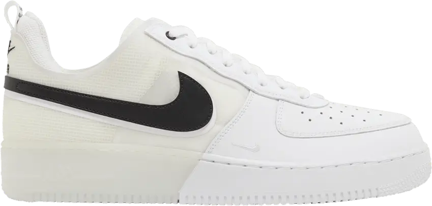  Nike Air Force 1 React &#039;White Black&#039;