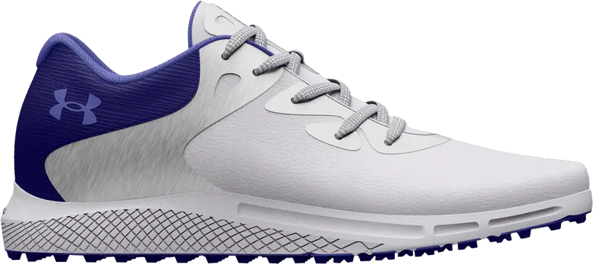 Under Armour Wmns Charged Breathe 2 Spikeless Golf &#039;White Purple&#039;