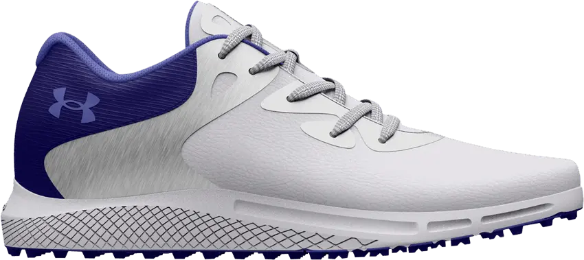  Under Armour Wmns Charged Breathe 2 Spikeless Golf &#039;White Purple&#039;